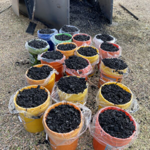 Bucket of Biochar - 5lbs