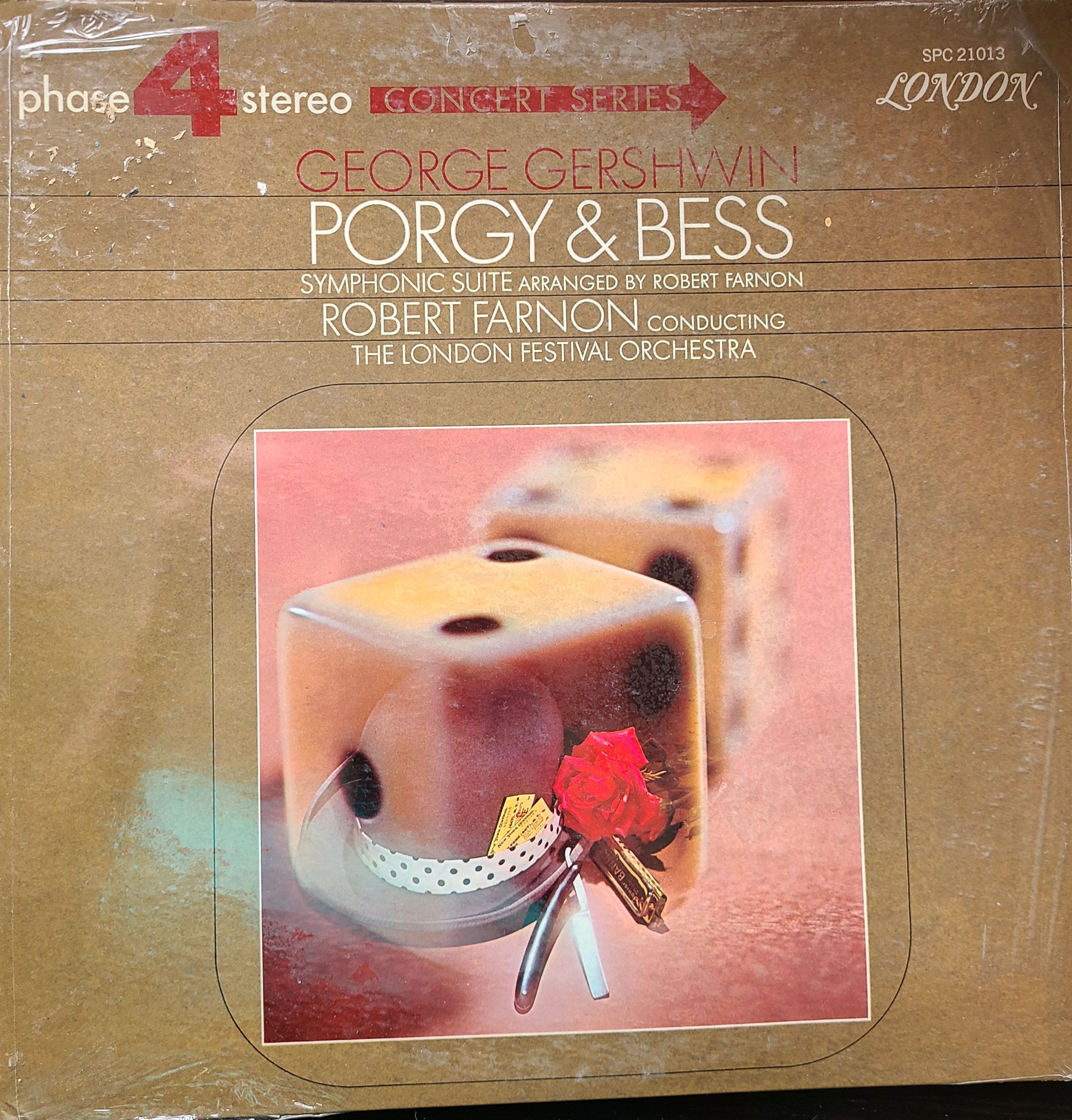 George Gershwin 'Porgy & Bess' Vinyl Record ID # SPC 21013