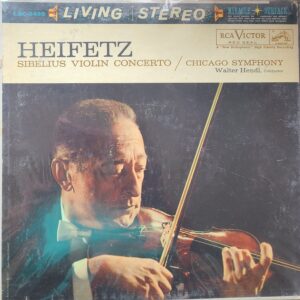 Heifetz 'Sibelius Violin Concerto / Chicago Symphony' Vinyl Record ID # LSC 2435