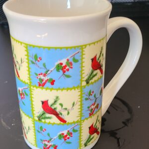 Royal Norfolk Cardinal Cup With Handle