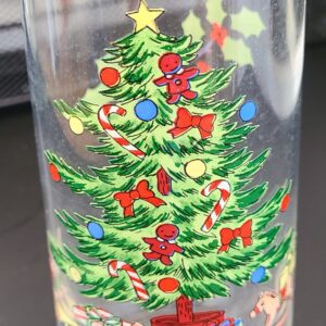 Christmas Drinking Glass