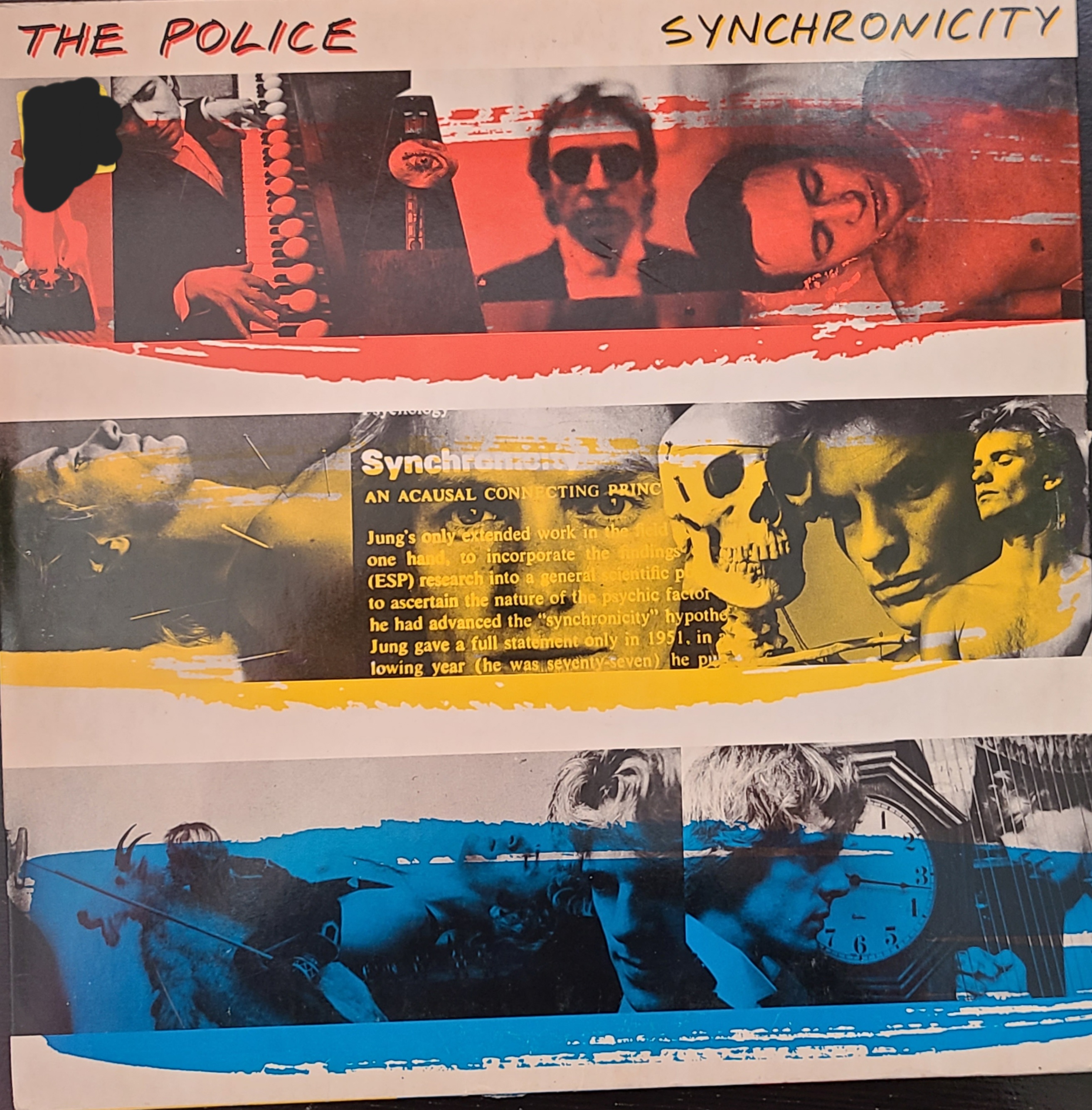 The Police 'Synchronicity' Vinyl Record ID # SP 3735