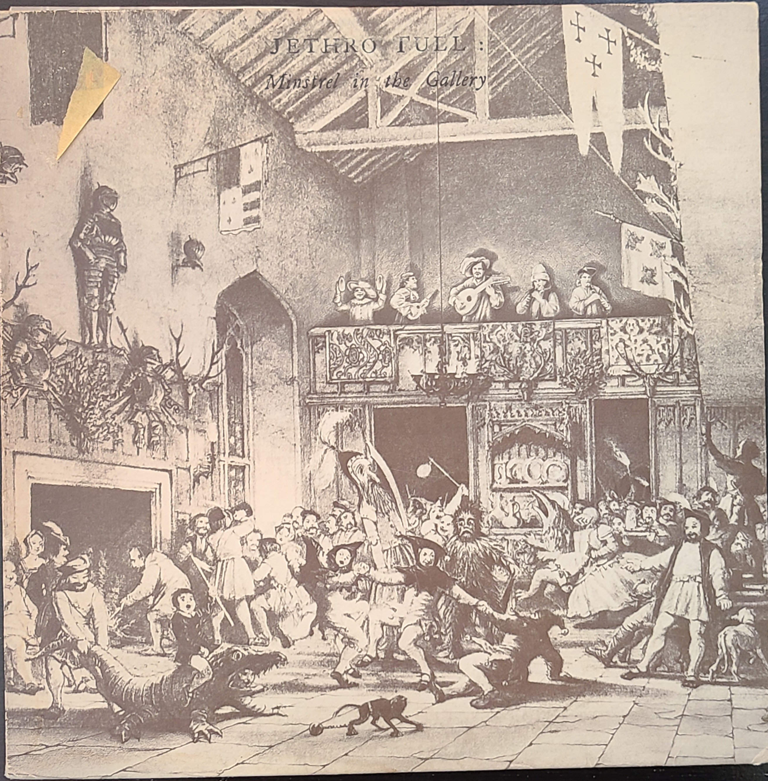 Jethro Tull 'Minstrel in The Galley' Vinyl Record ID # CHR 1082