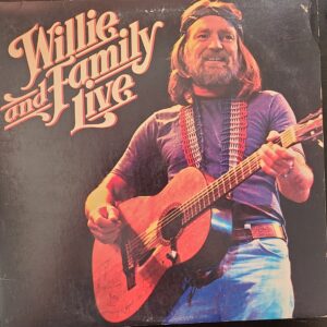 Willie Nelson 'Willie and Family Live' 2 Vinyl Records ID # KC 35642