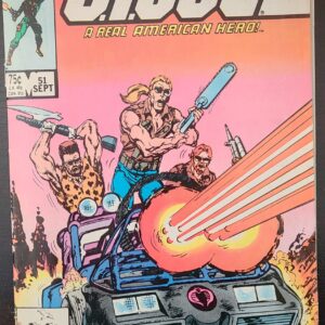 GI JOE A Real American Hero #51 Comic Book 1986