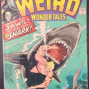 Marvel Comics 'Weird Wonder Tales #16 Deadlier Than Jaws' Comic Book 1976