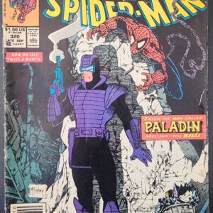 Marvel Comics 'THe Amazing Spiderman #320 - The Assassin Nation Plot Part 1 of 6' Comic Book 1987
