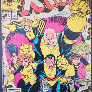 Marvel Comics 'The Uncanny X-Men No. 254' Comic Book 1989