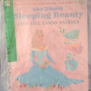A Little Golden Book Classic 'Walt Disney's Sleeping Beauty and The Good Fairies' 1958