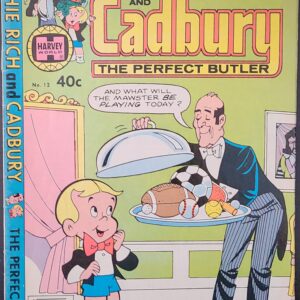 Harvey World Comics 'Richie Rich and Cadbury No. 12' Comic Book 1980